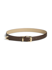 PIECES Sabrina Square Buckle Belt