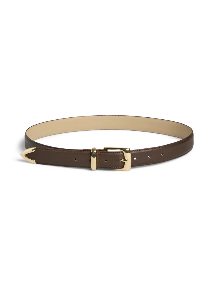 PIECES Sabrina Square Buckle Belt