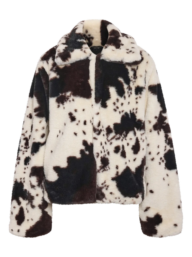 NOISY MAY Eve Cow Print Jacket