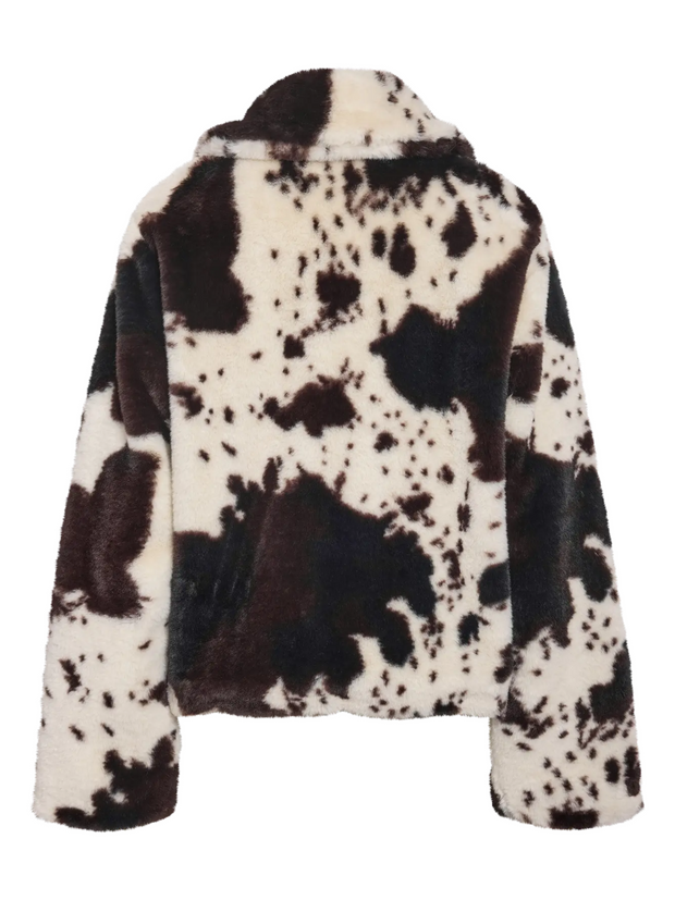 NOISY MAY Eve Cow Print Jacket