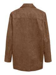 NOISY MAY Laya Faux Suede Blazer