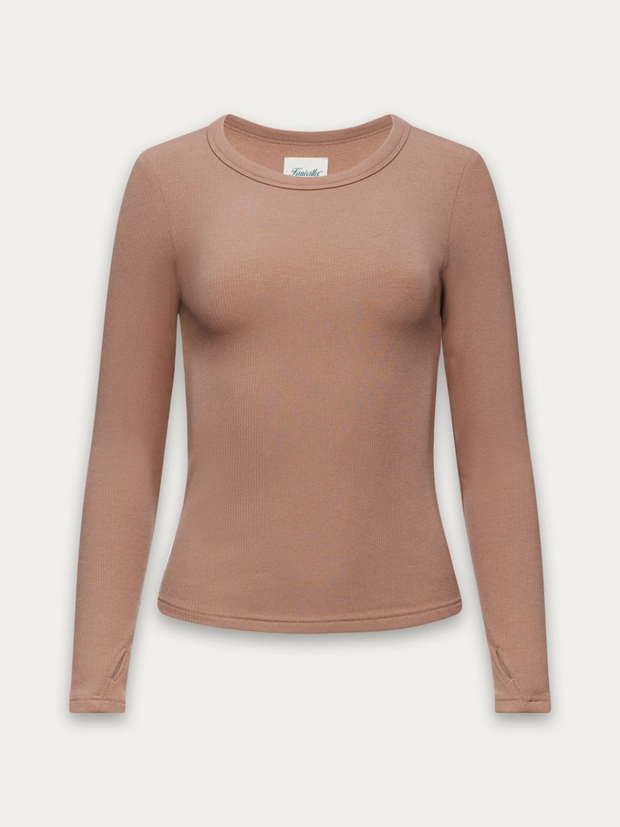 KUWALLA Plush Rib Long Sleeve