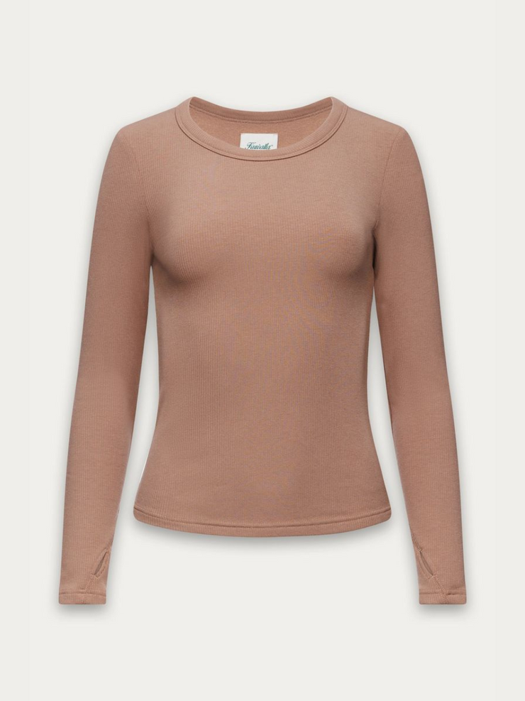 KUWALLA Plush Rib Long Sleeve