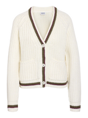 NOISY MAY Charlie Varsity Cardigan