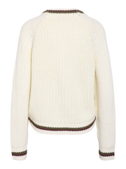 NOISY MAY Charlie Varsity Cardigan
