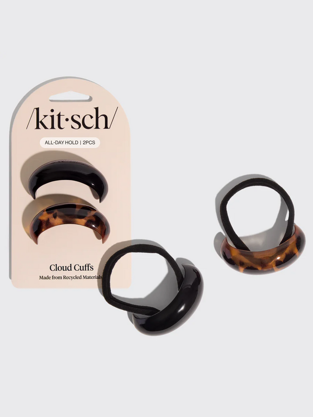 KITSCH Cloud Cuff Hair Ties 2Pc Set