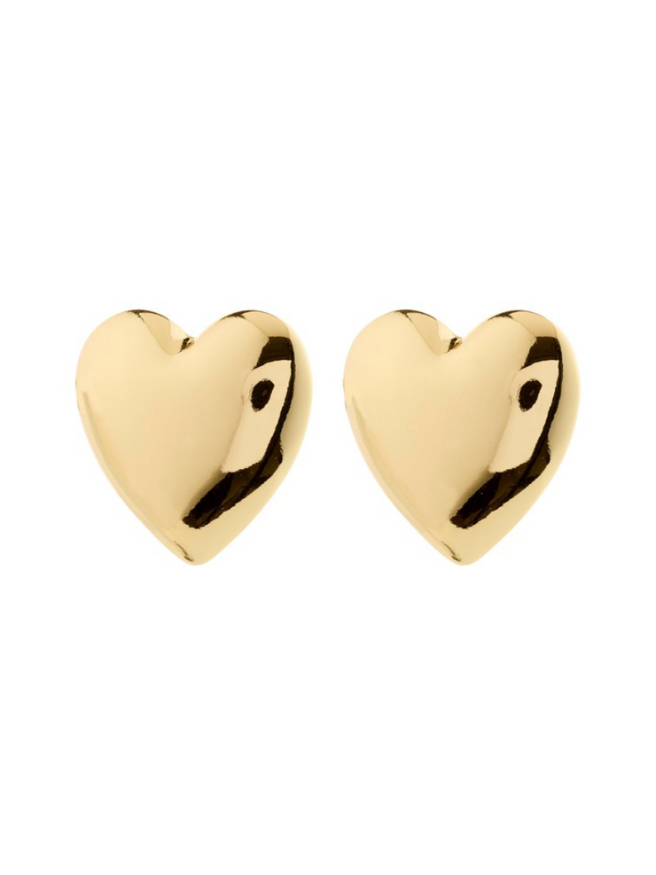 PILGRIM Annemette Heart Earrings