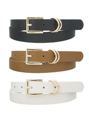 27 Double Loop Rectangle Belt