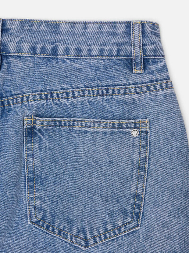 KUWALLA Mini Denim Skirt