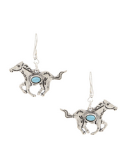 27 Western Horse Dangle Earrings