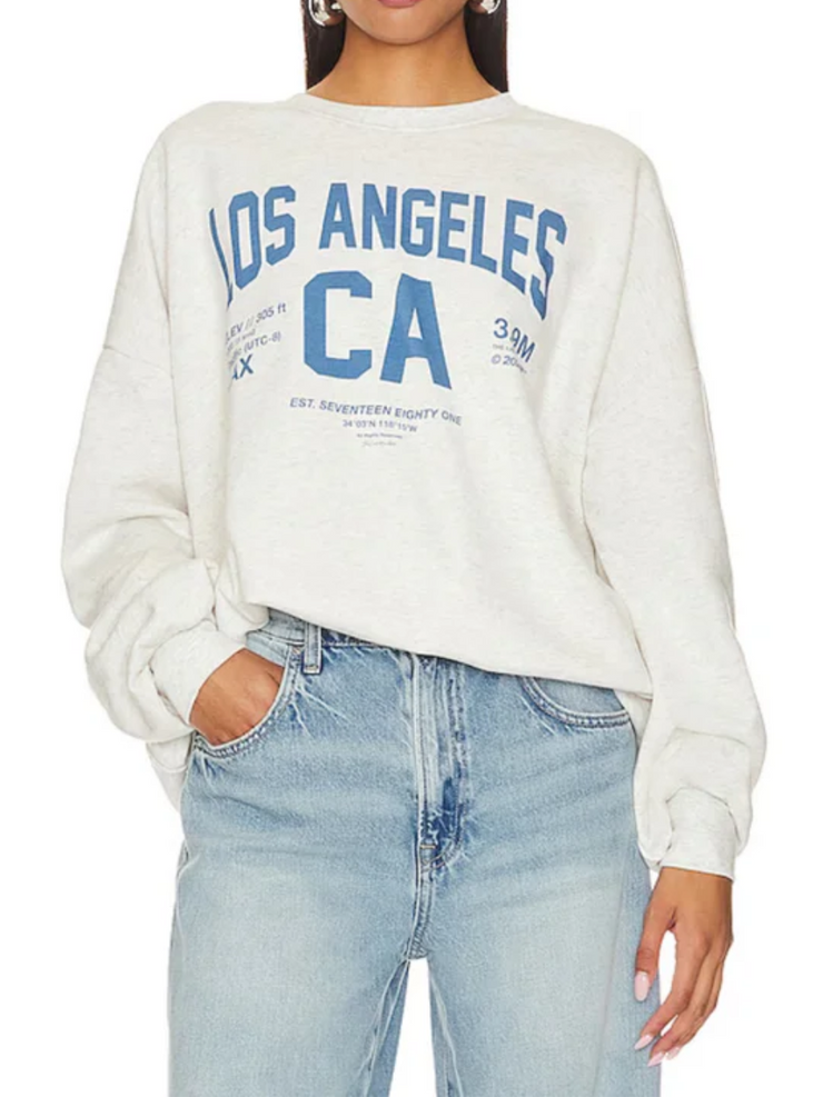 THE LAUNDRY ROOM Welcome to Milan/LA Crewneck Sweatshirt