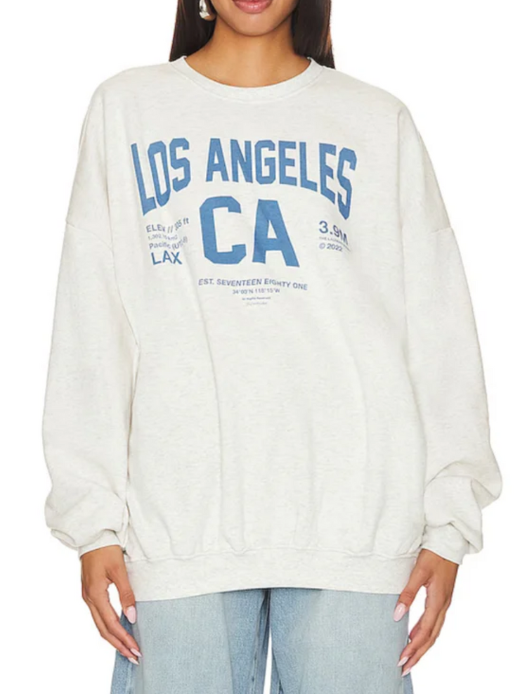 THE LAUNDRY ROOM Welcome to Milan/LA Crewneck Sweatshirt