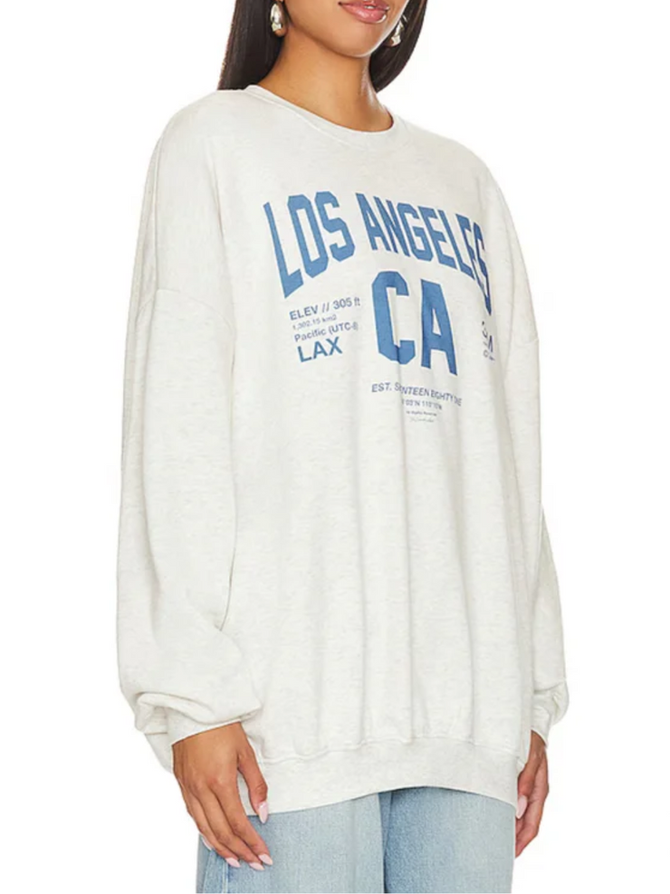 THE LAUNDRY ROOM Welcome to Milan/LA Crewneck Sweatshirt