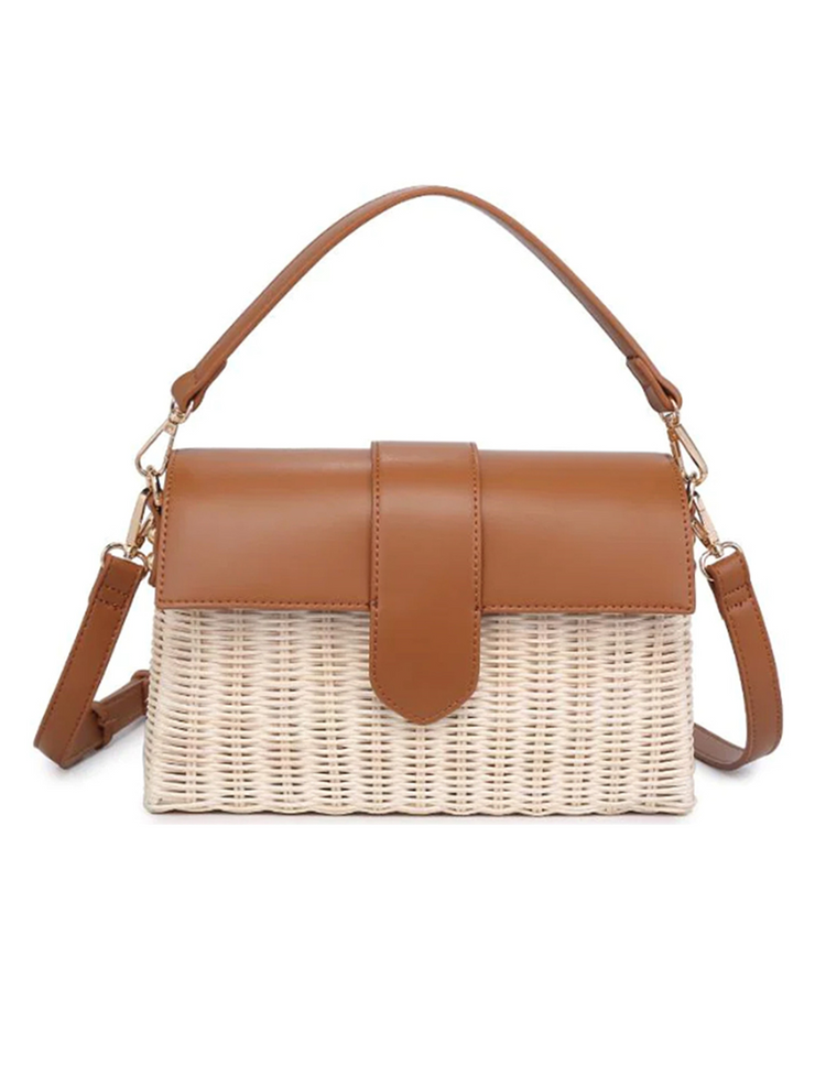 27 Wicker Crossbody Bag