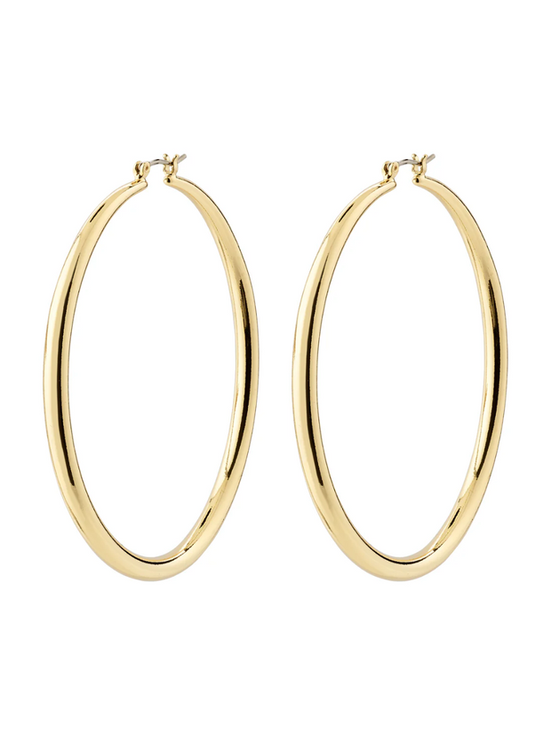 PILGRIM Priya Large Hoop Earrings