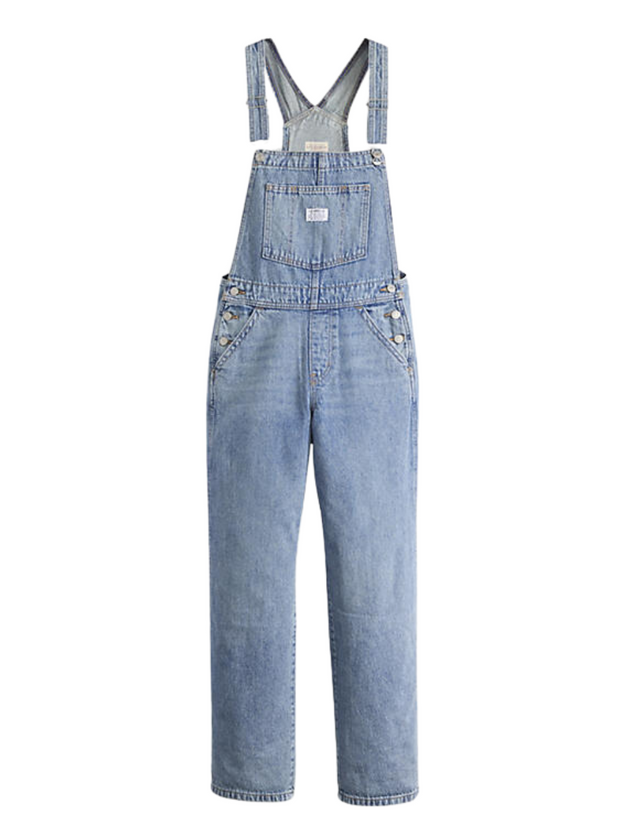 LEVI'S Full Length Baggy Denim Overalls