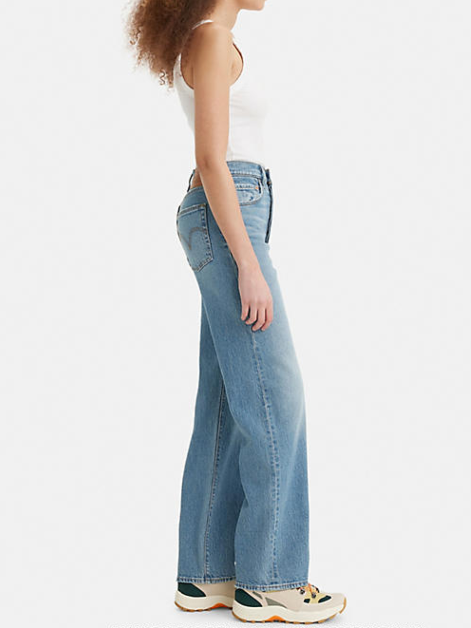 Levi's ribcage straight full length jeans on sale