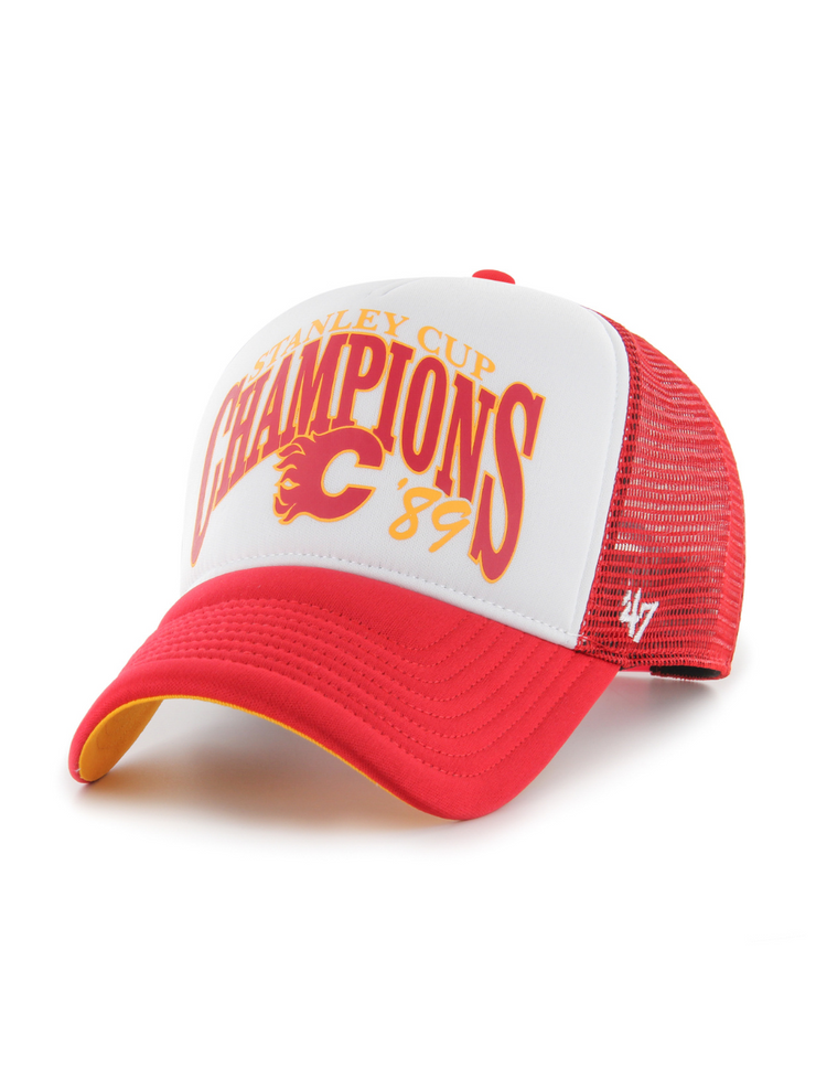 '47 BRAND Calgary Flames Foam Champ 47 Offside DT Cap