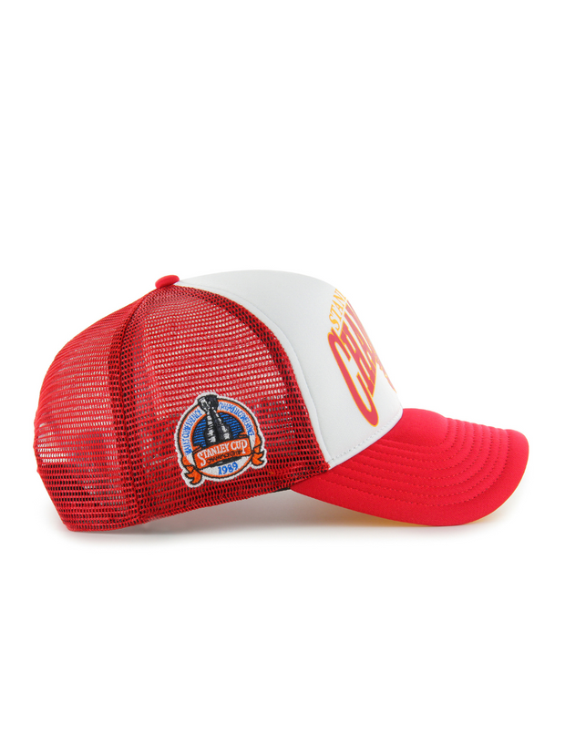 '47 BRAND Calgary Flames Foam Champ 47 Offside DT Cap