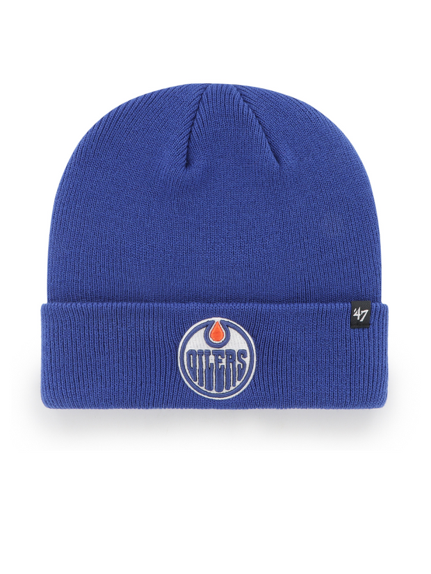 '47 BRAND Edmonton Oilers Raised Cuff Knit Toque