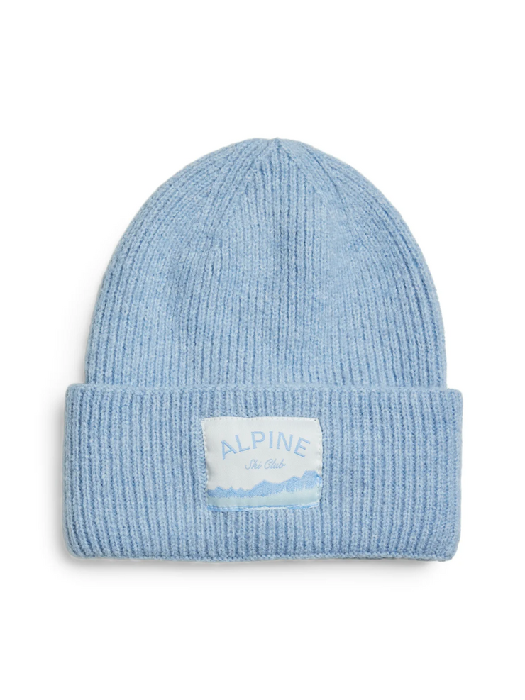 PIECES Alpine Ski Club Knit Beanie Toque