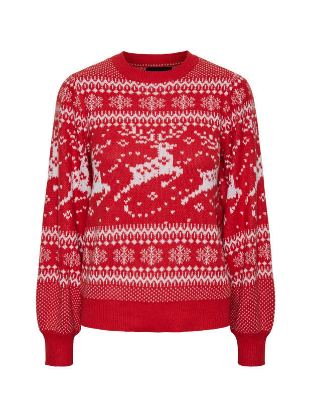 PIECES "Ugly Christmas" Holiday Knit Sweater