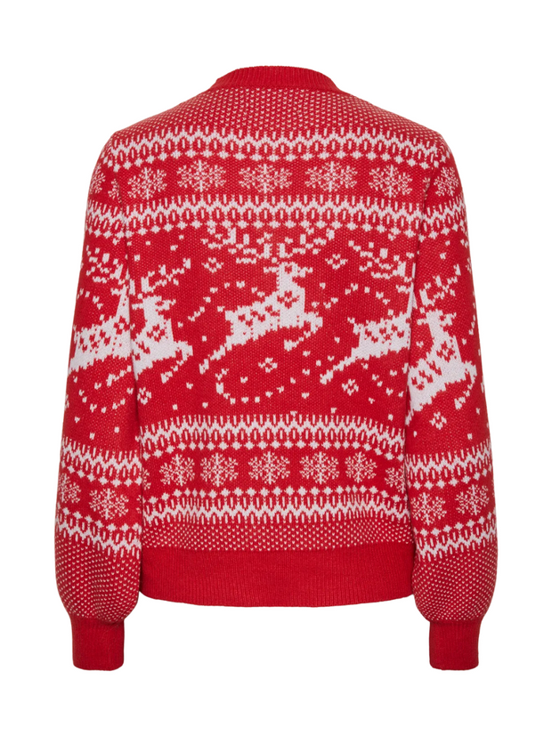 PIECES "Ugly Christmas" Holiday Knit Sweater