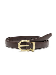 27 Circle Buckle Skinny Belt