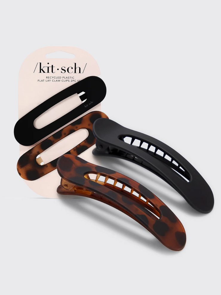 KITSCH Flat Lay Claw Clip 2 Piece Set