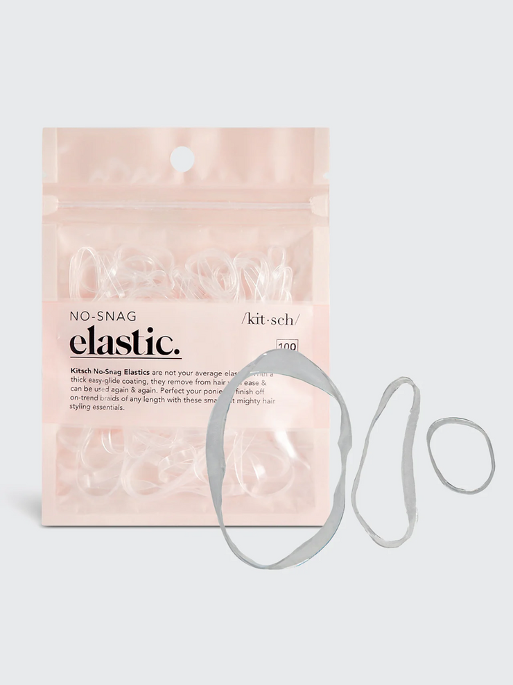 KITSCH No-Snag Mini Elastics - 100 Piece