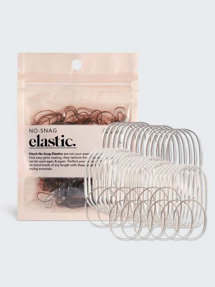 KITSCH No-Snag Mini Elastics - 100 Piece