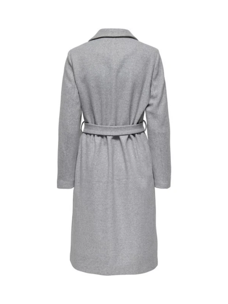 ONLY Alison Belted Wrapped Long Coat