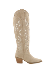 BILLINI Della Faux Suede Western Cowboy Boot