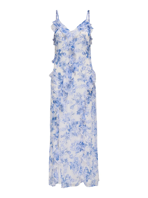 ONLY Miriam Frill Maxi Dress