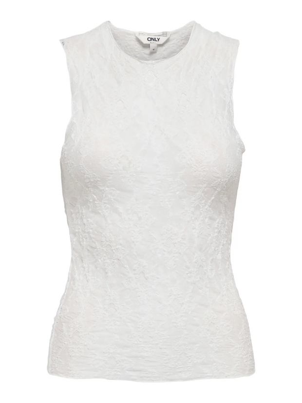 ONLY Joanne Sheer Lace Tank