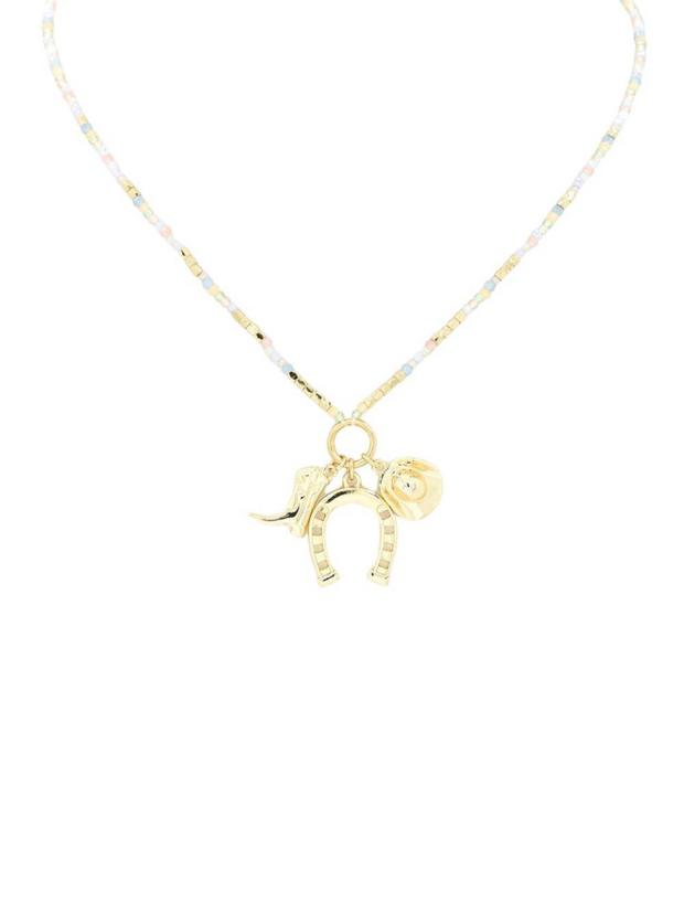 27 Western Charm Beaded Necklace