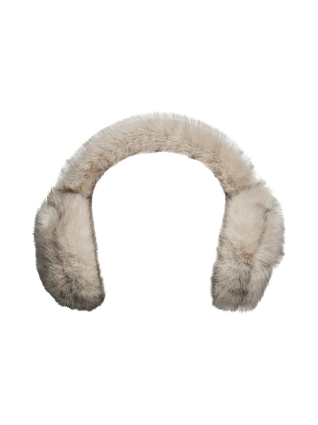 PIECES Faux Fur Earmuffs