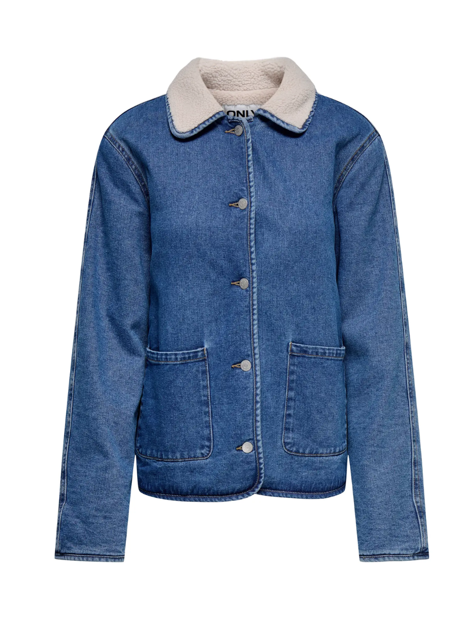 ONLY Allison Sherpa Denim Jacket – 27 Boutique