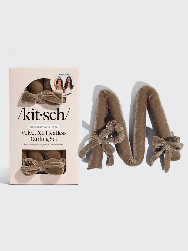 KITSCH Velvet XL Heatless Curling Set