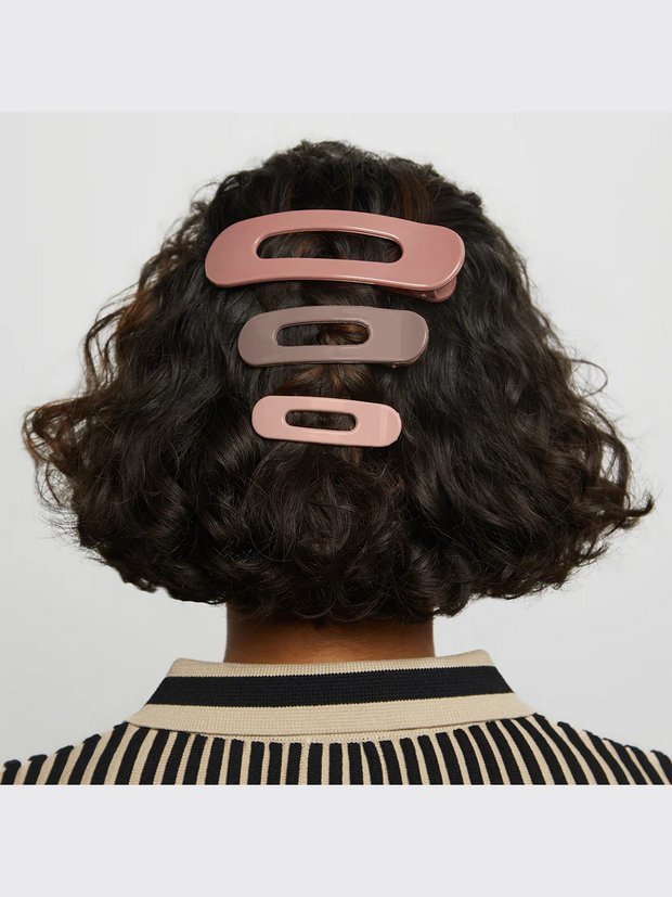 KITSCH Flat Lay Claw Clip 3Pc Set