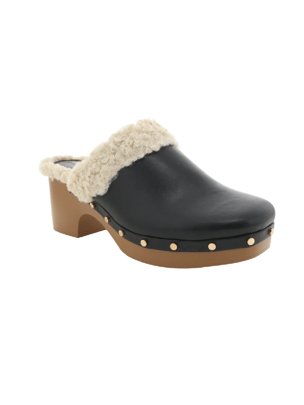 BILLINI Edna Sherpa Trim Clog