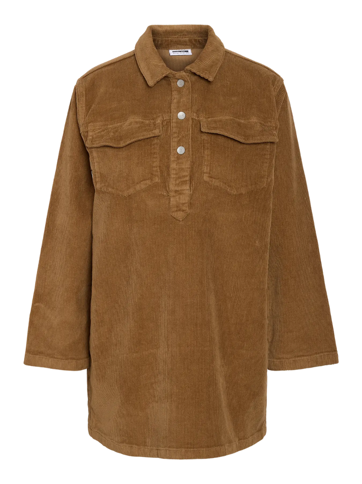 NOISY MAY Hazell Corduroy Shirt Dress