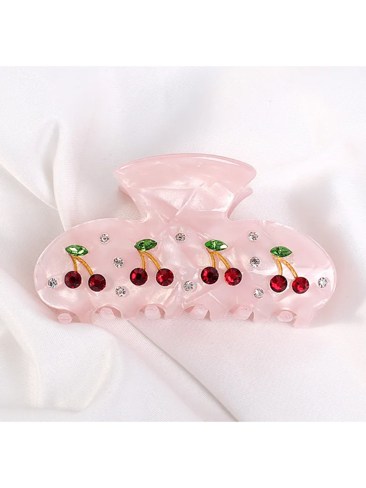 27 Rhinestone Small Claw Clip