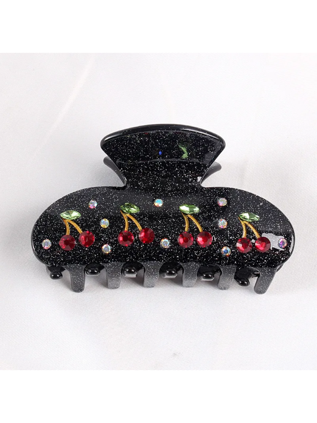 27 Rhinestone Small Claw Clip