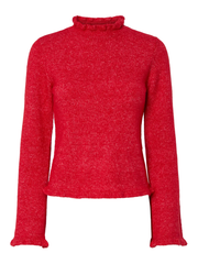 PIECES Jasmijn Knit Mock Neck Sweater