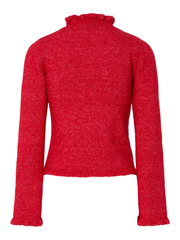 PIECES Jasmijn Knit Mock Neck Sweater