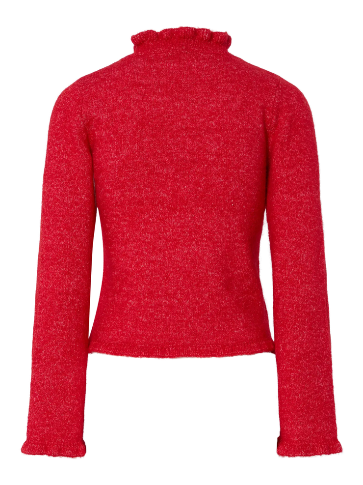 PIECES Jasmijn Knit Mock Neck Sweater