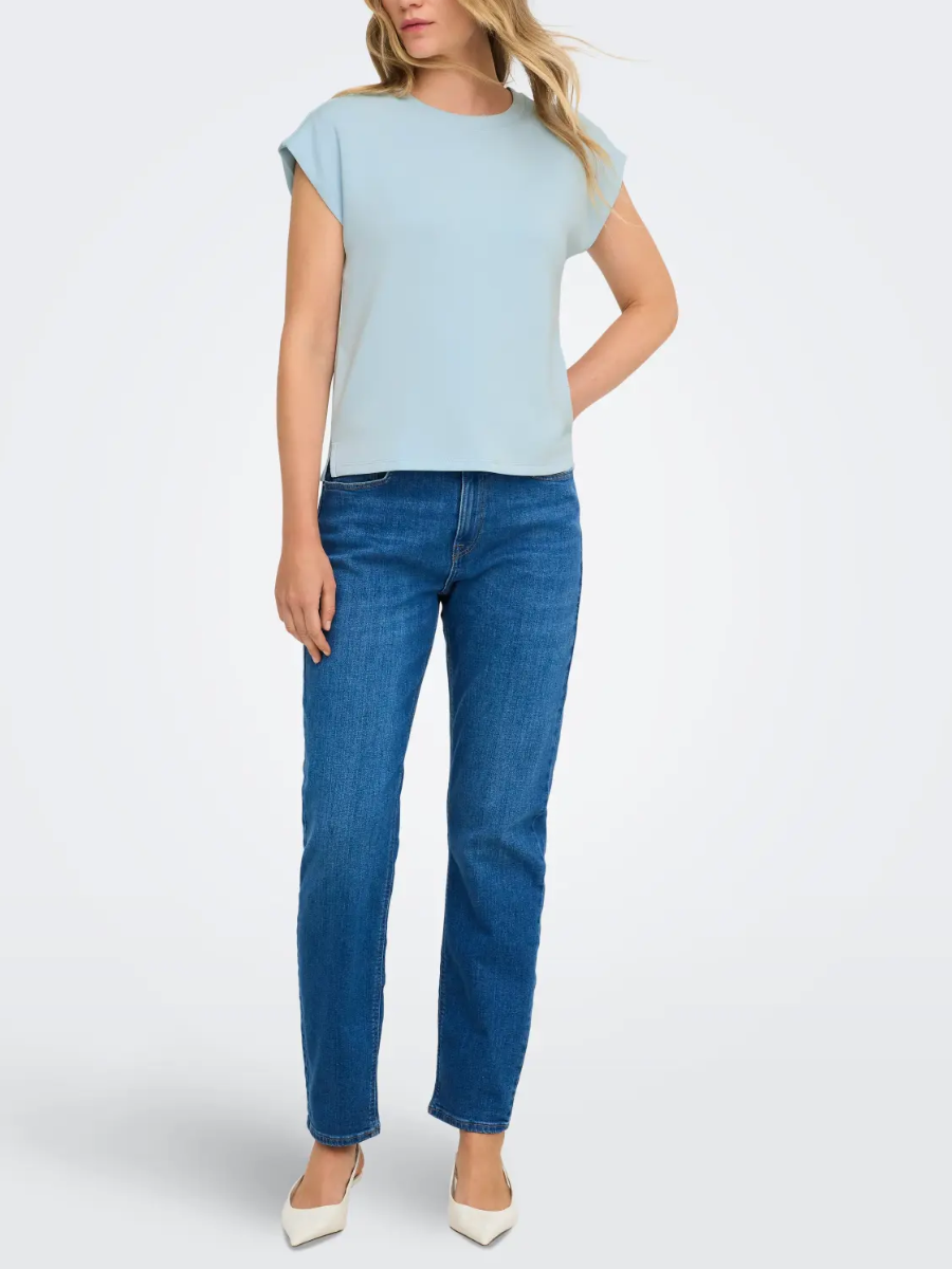 ONLY Maya Short Sleeve Boxy Top – 27 Boutique