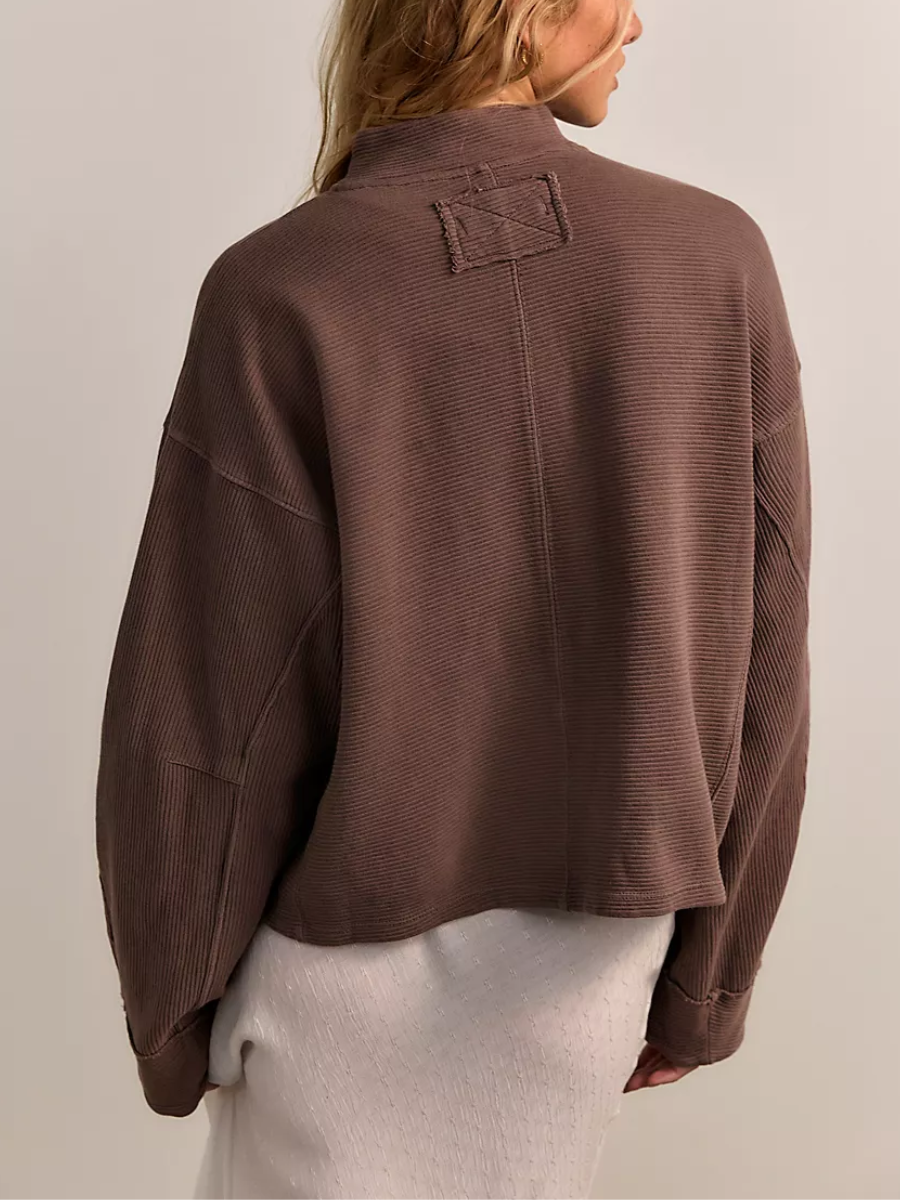 free market  FREE PEOPLE Celeste Quarter Zip – 27 Boutique