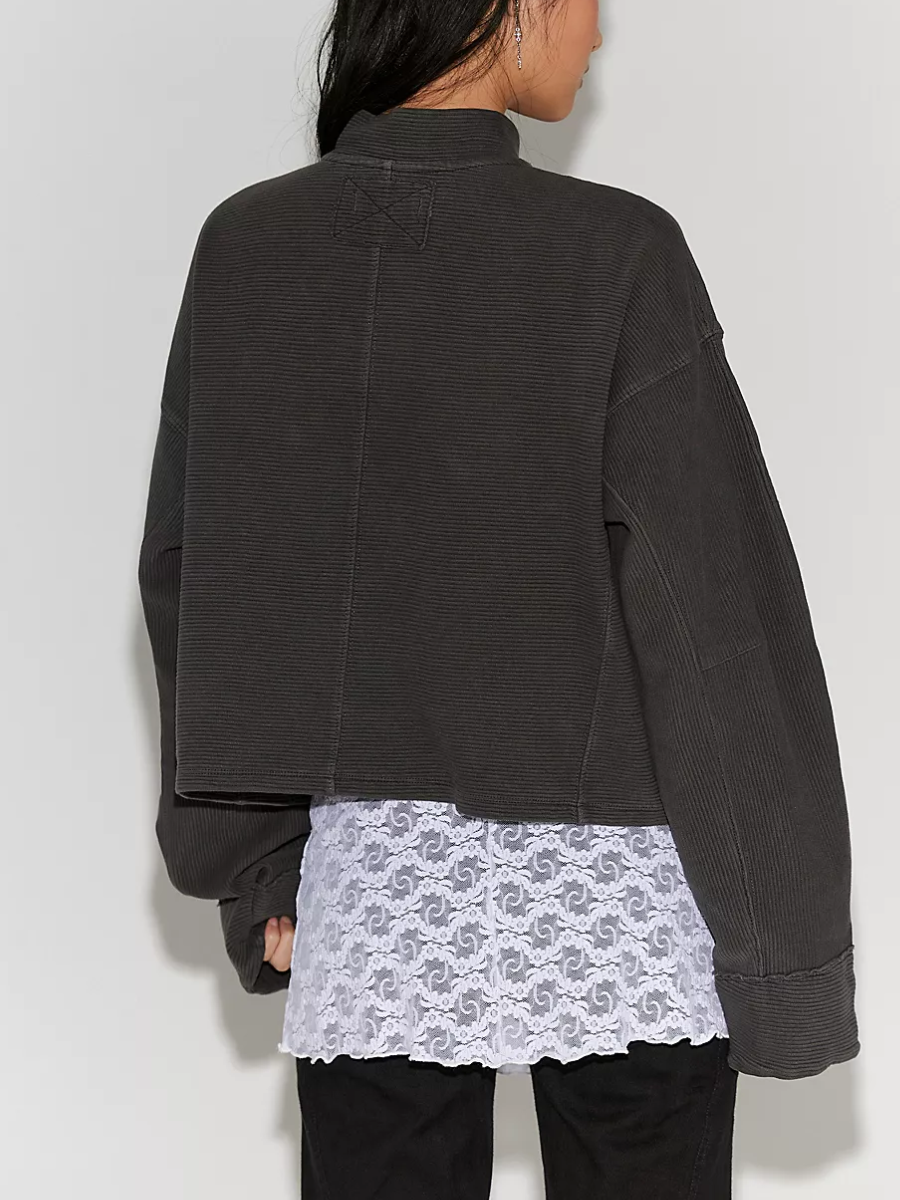 FREE PEOPLE Celeste Quarter Zip – 27 Boutique